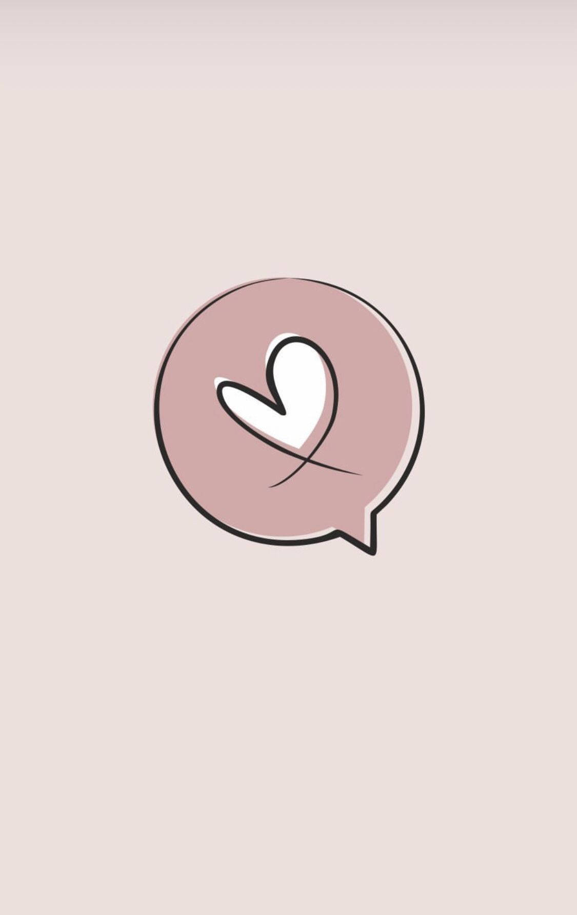 Instagram Story Speech Bubble Heart