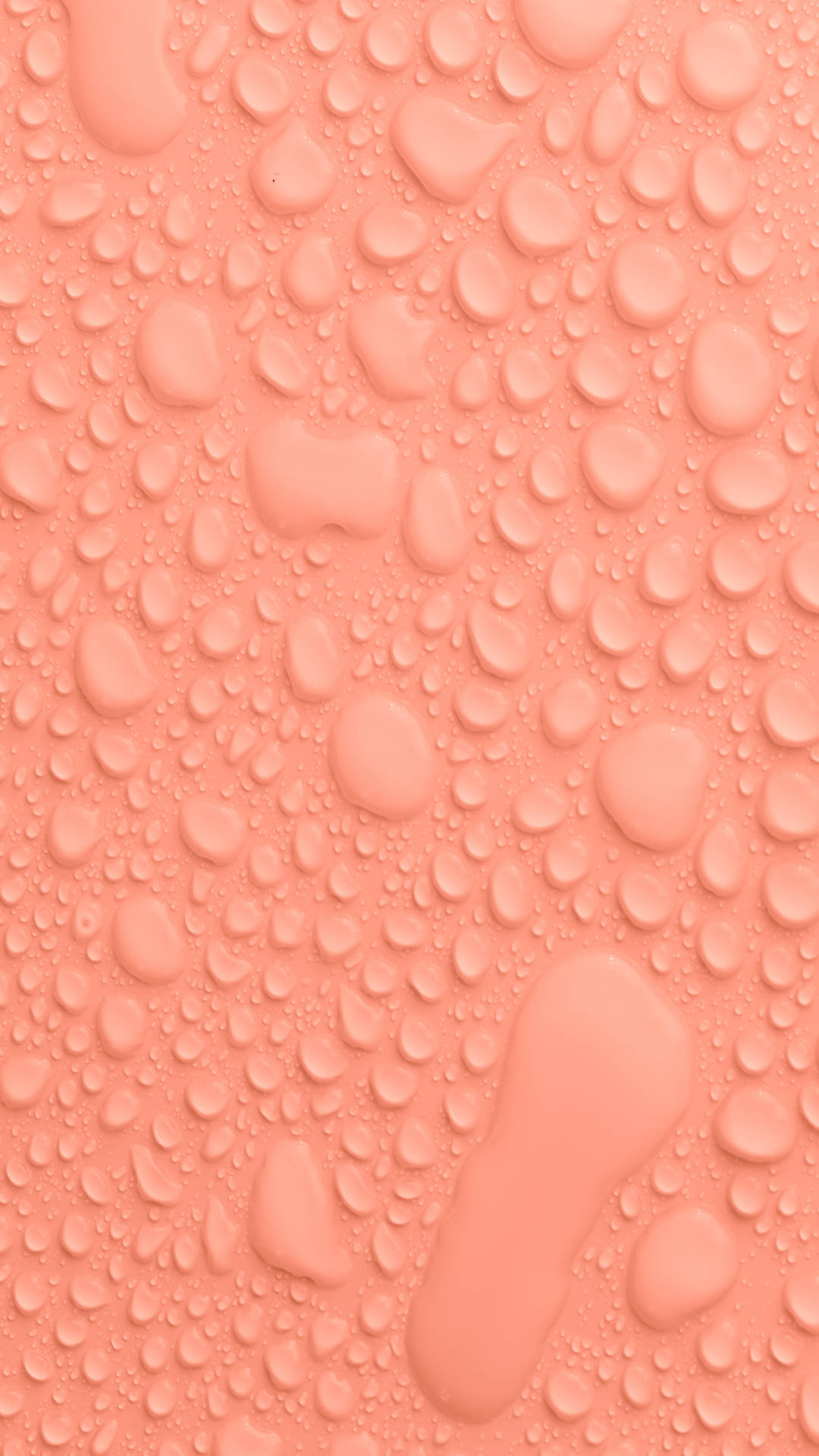 Instagram Story Water Droplets Peach Background Background