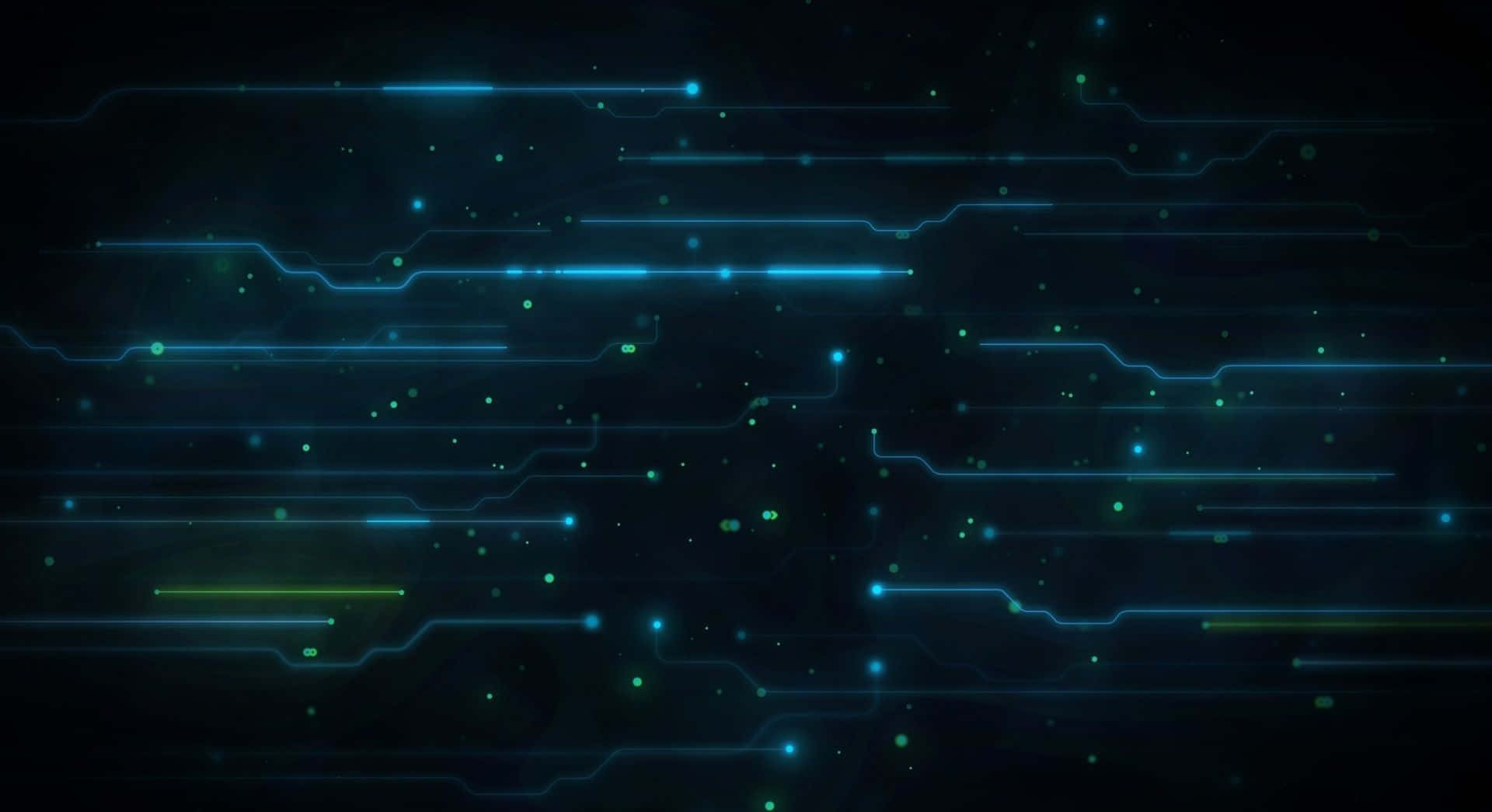 Integral Blue Circuit Background