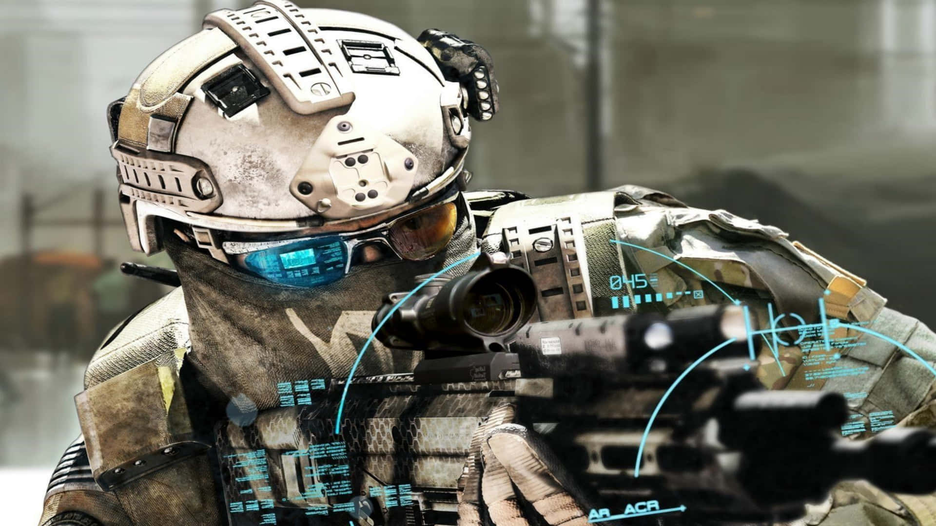 Intense Action In Ghost Recon 4k Background