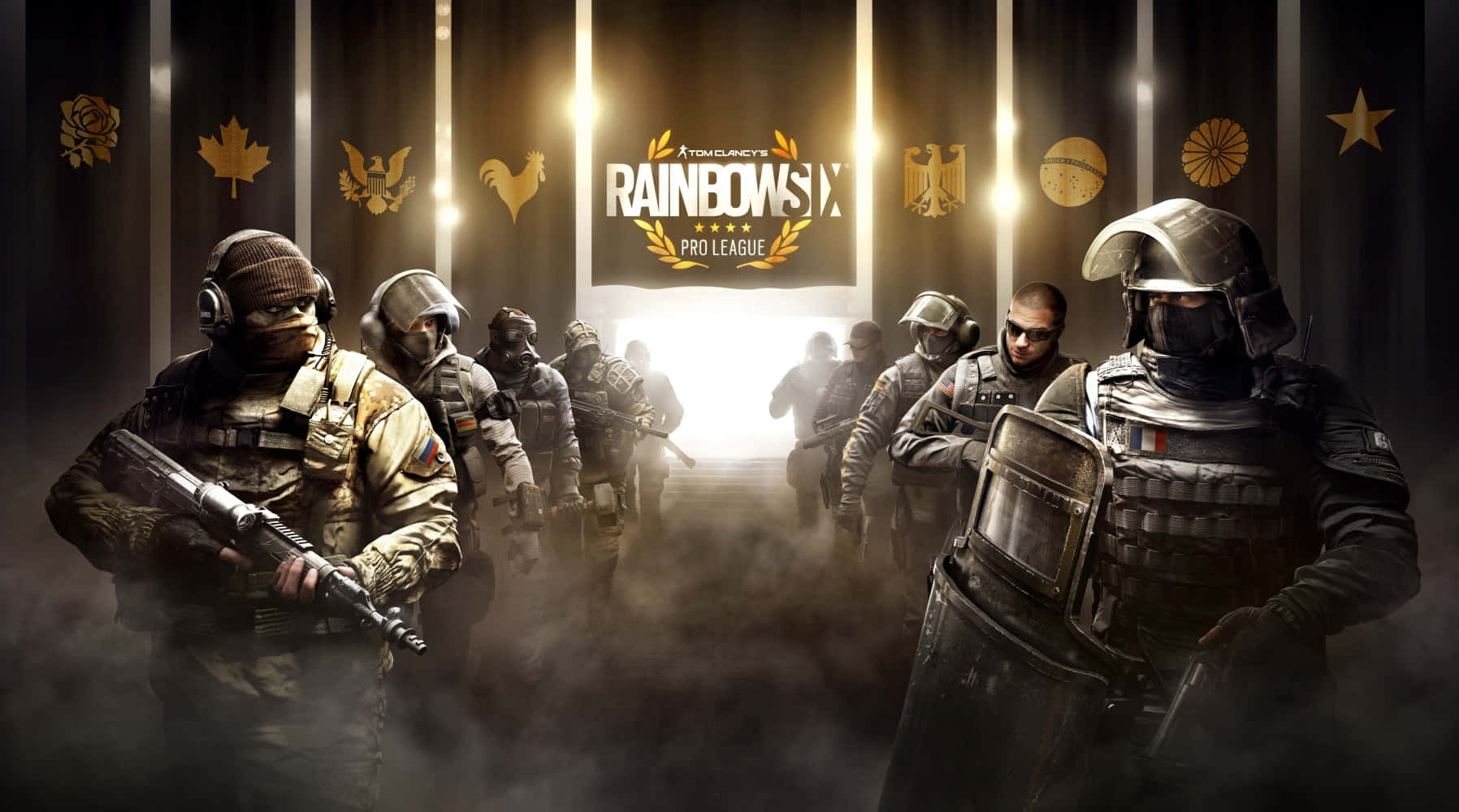 Intense Action In Tom Clancy's Rainbow Six Siege