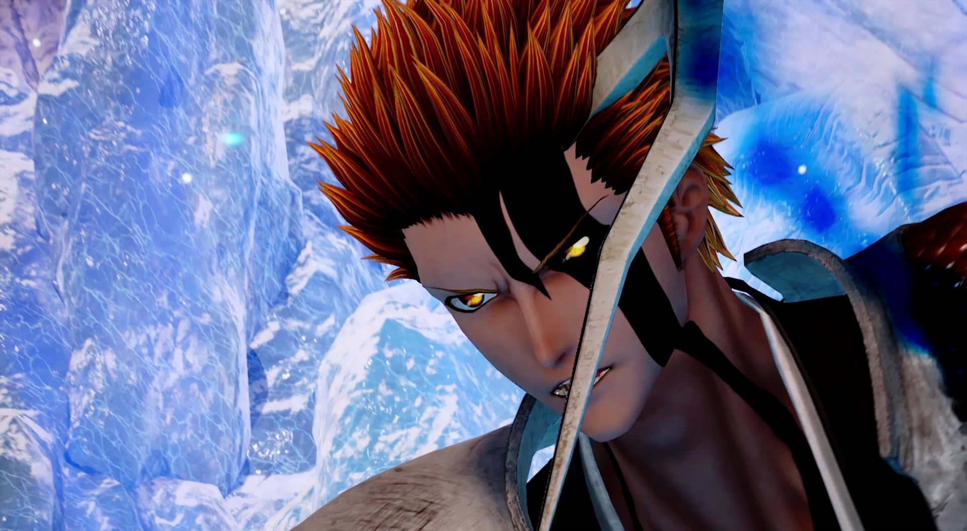 Intense Action Of Ichigo Kurosaki From Bleach In 4k