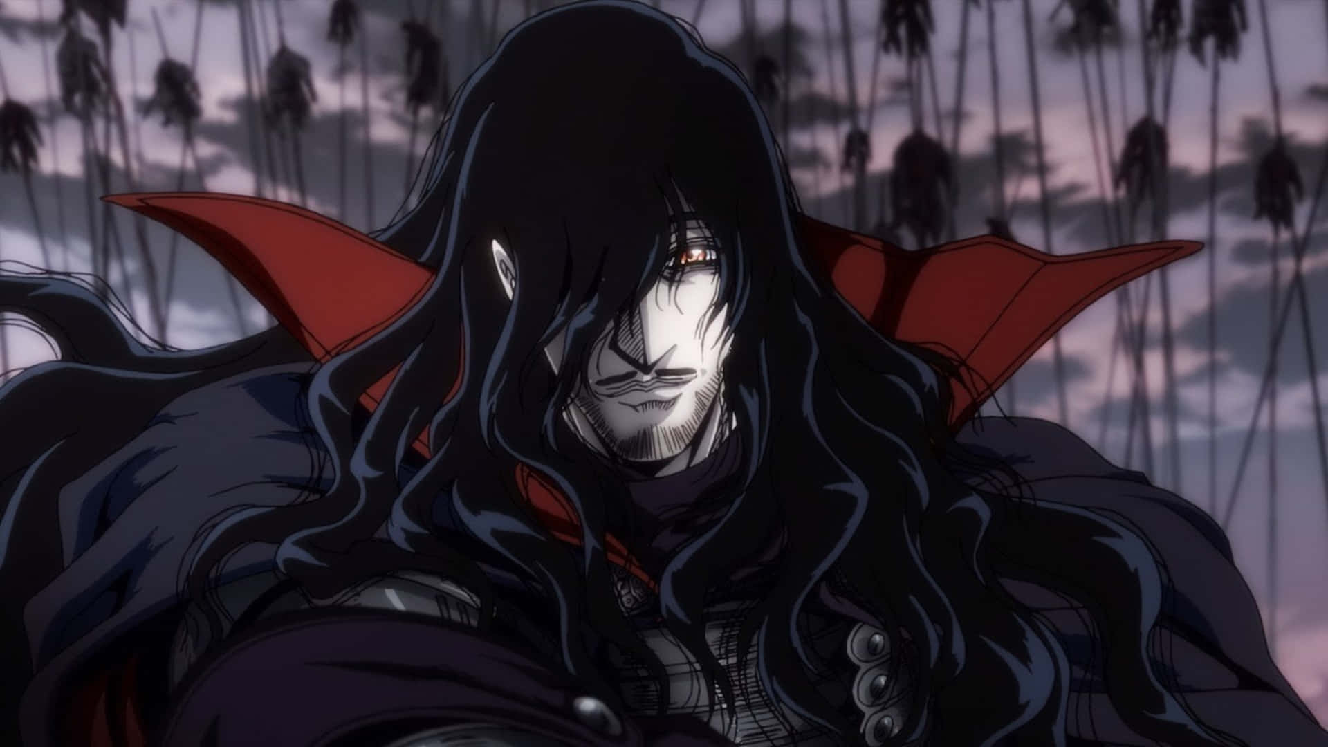 Intense Action Scene From Hellsing Ultimate In 4k Background