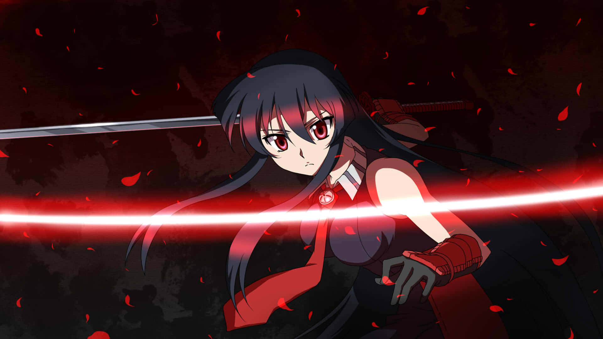 Intense Akame Ga Kill 4k Wallpaper Background