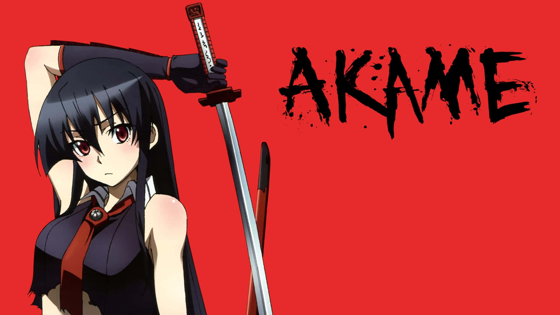 Intense Akame Ga Kill 4k Wallpaper Background