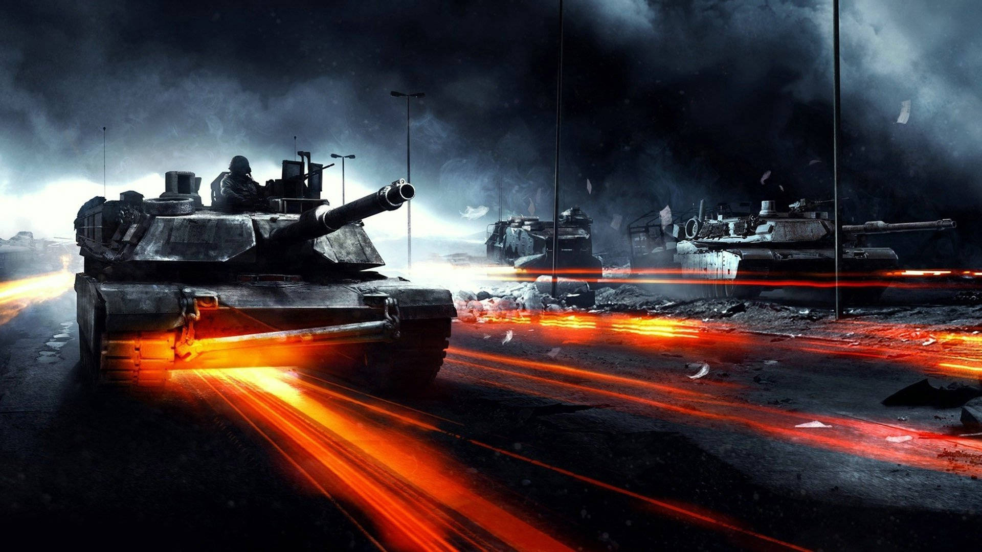 Intense Battlefield 3 Gameplay In Incredible Detail Background