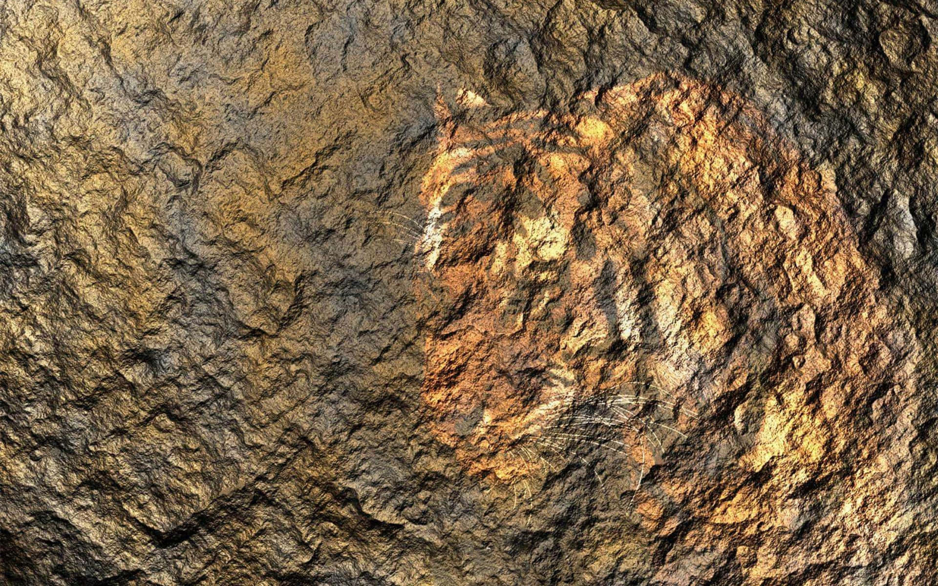 Intense Display Of Rough Textures Background