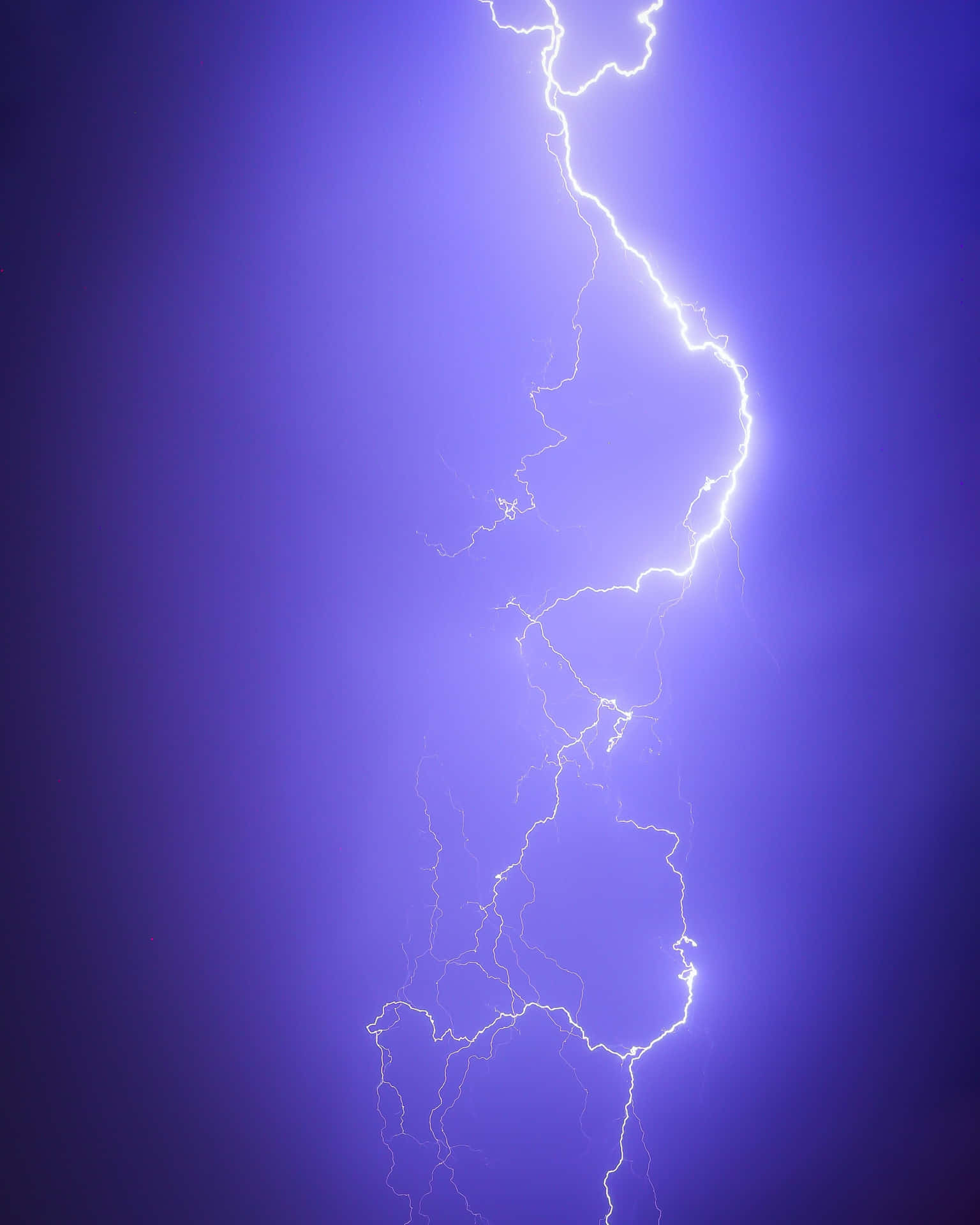 Intense Electric Lightning Strike