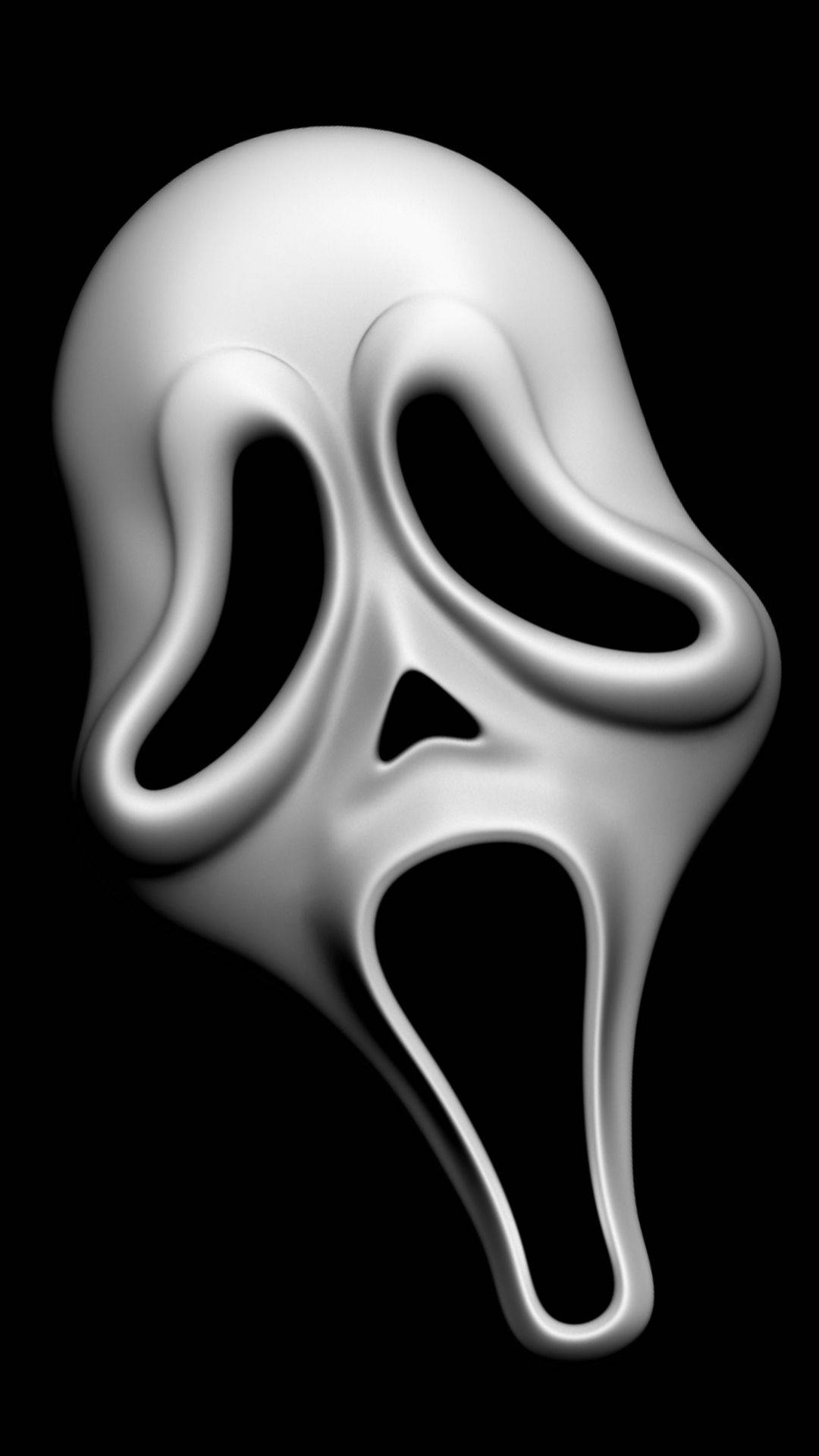 Intense Emotion Manifested - The Ghostface Mask Of The Scream Movie Background