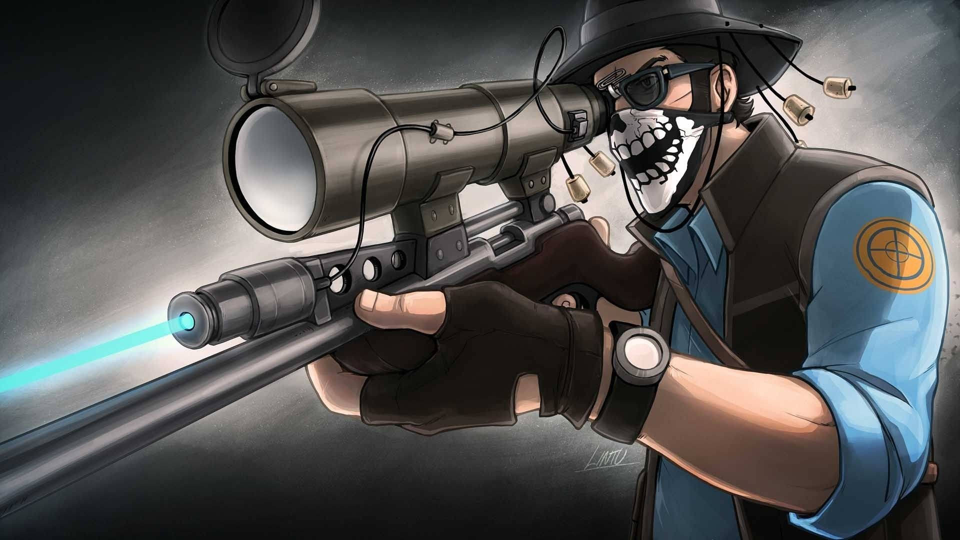 Intense Gaze From The Sniper, Team Fortress 2's Precision Expert