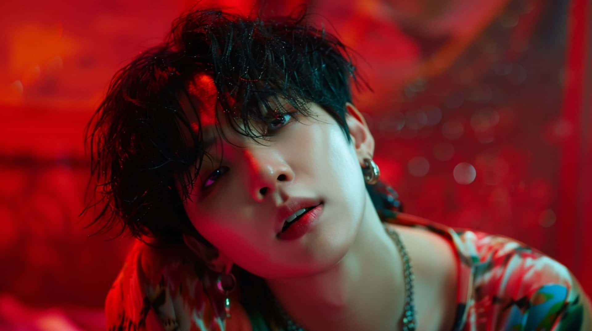 Intense_ Gaze_ Red_ Aura_ Suga_ B T S.jpg Background