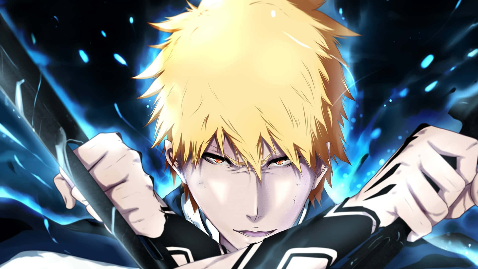 Intense Ichigo 4k Action Scene Background