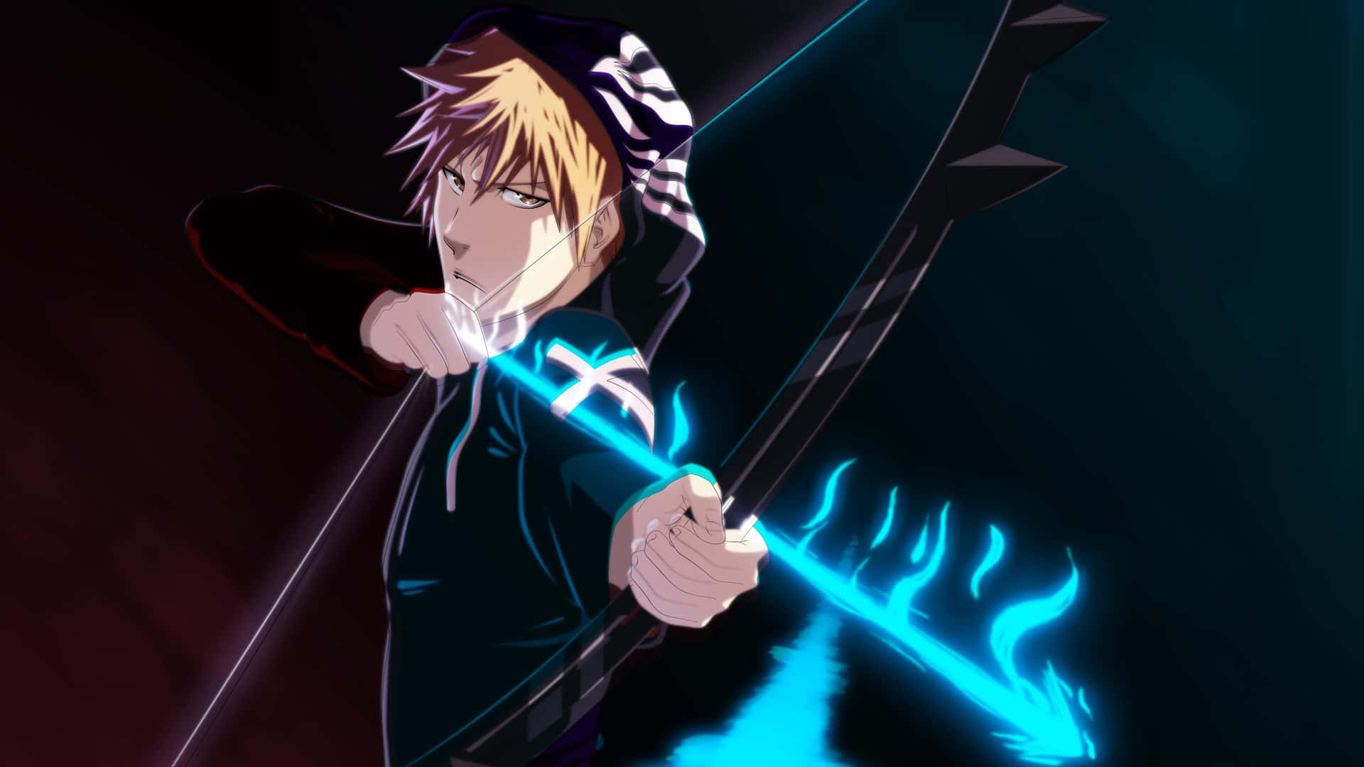 Intense Ichigo Kurosaki In Action