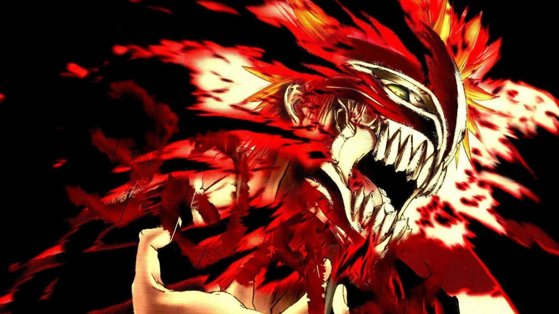 Intense Ichigo Kurosaki In Battle Stance