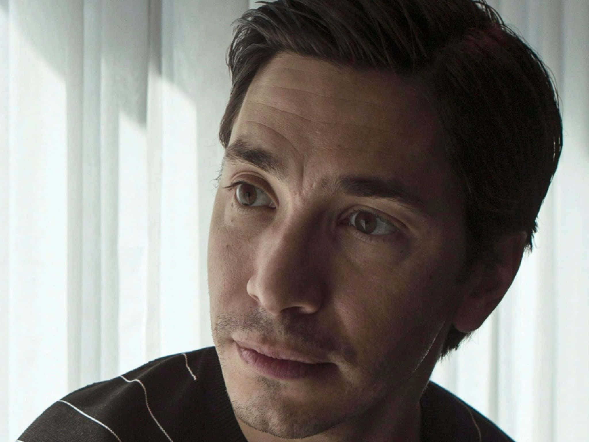 Intense Justin Long Portrait
