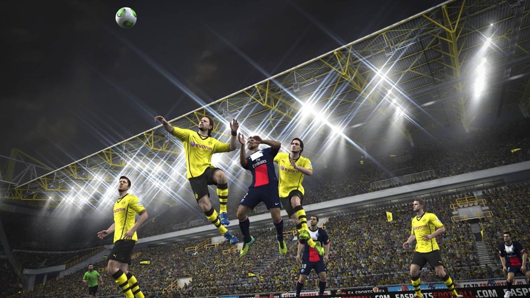 Intense Kickoff In Fifa 21 Video Game