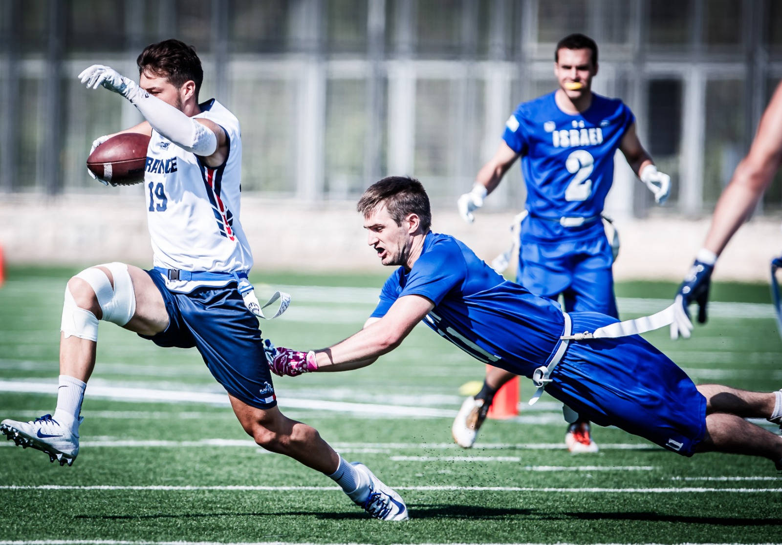 Intense Moment From The 2022 World Games Flag Football