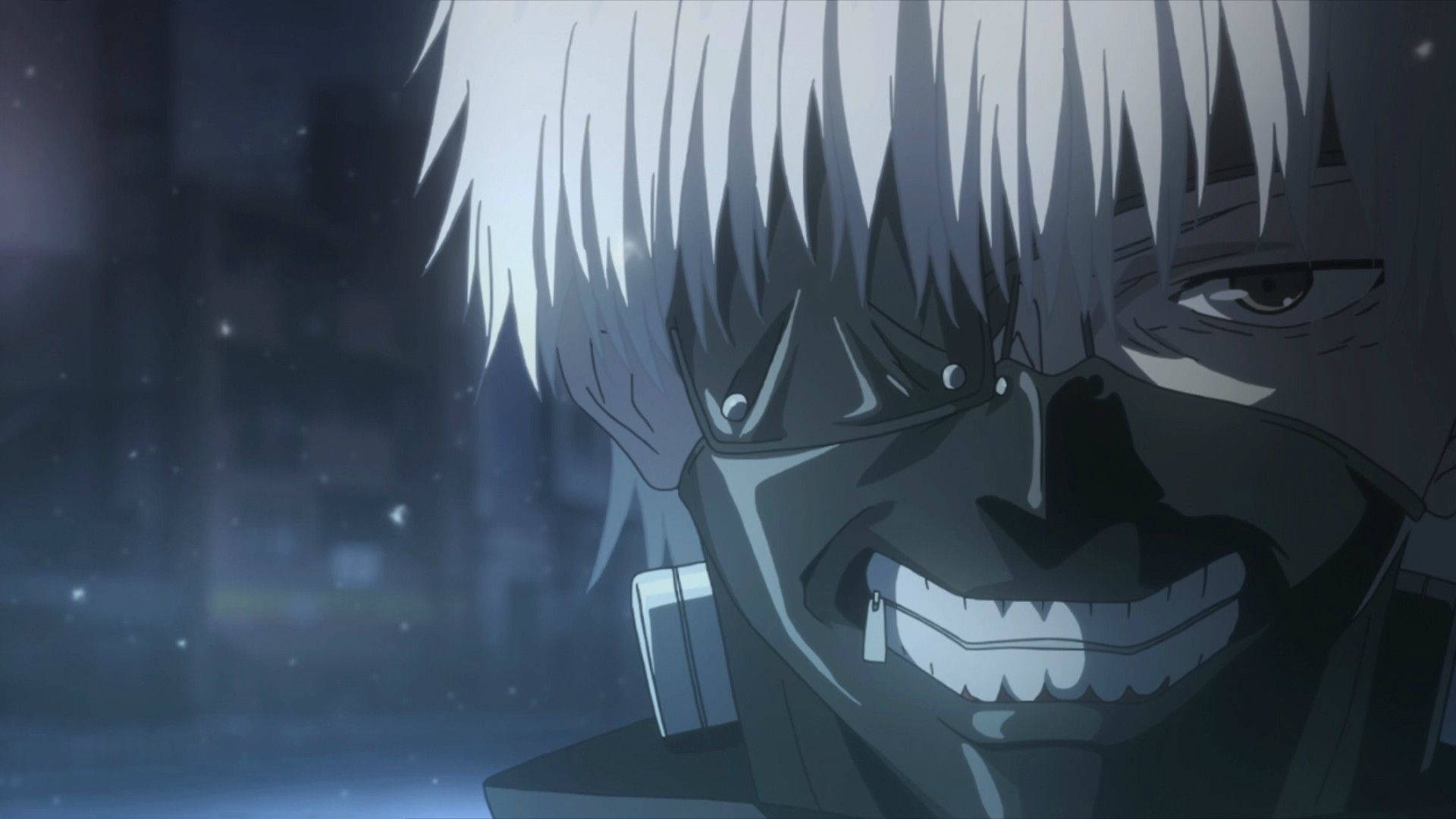 Intense Moment With Kaneki Background