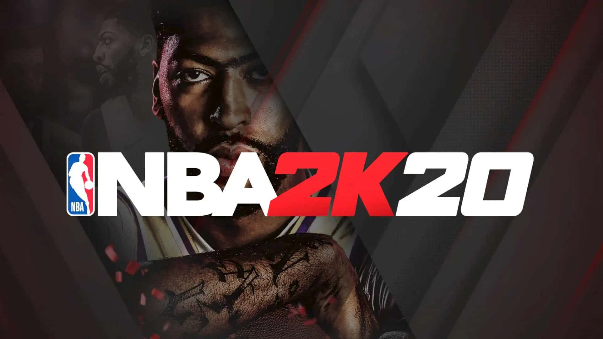 Intense Nba 2k20 Gameplay Action Background