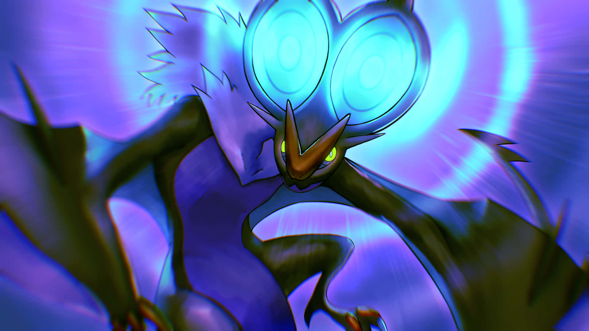 Intense Noivern Battle Stance Background