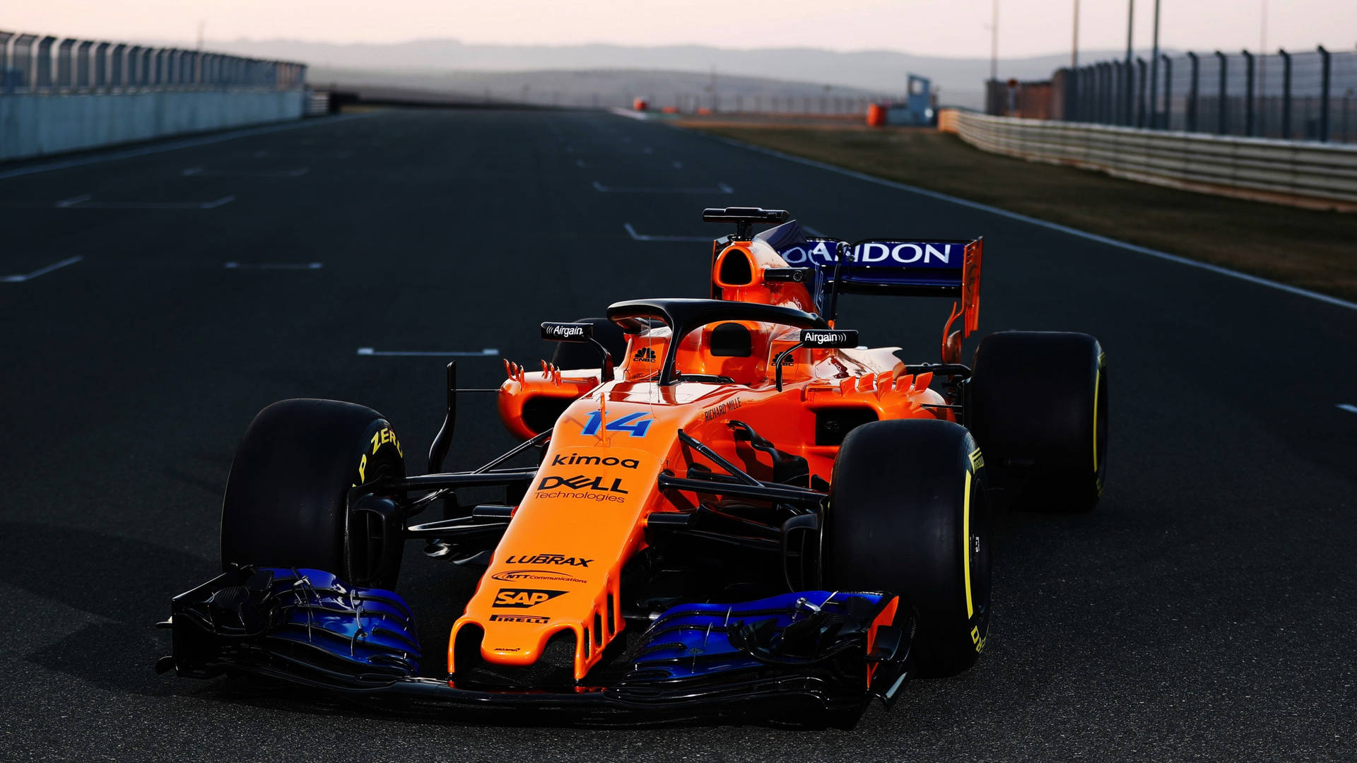 Intense Racing Action At The Formula 1 Grand Prix 2019 Background