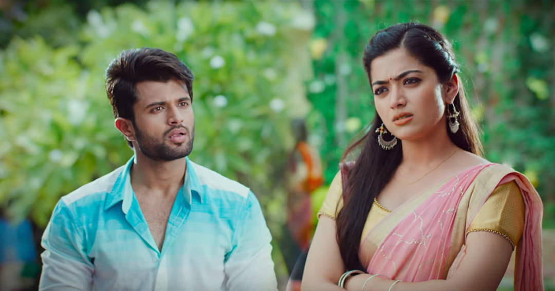 Intense Romantic Scene In Geetha Govindam