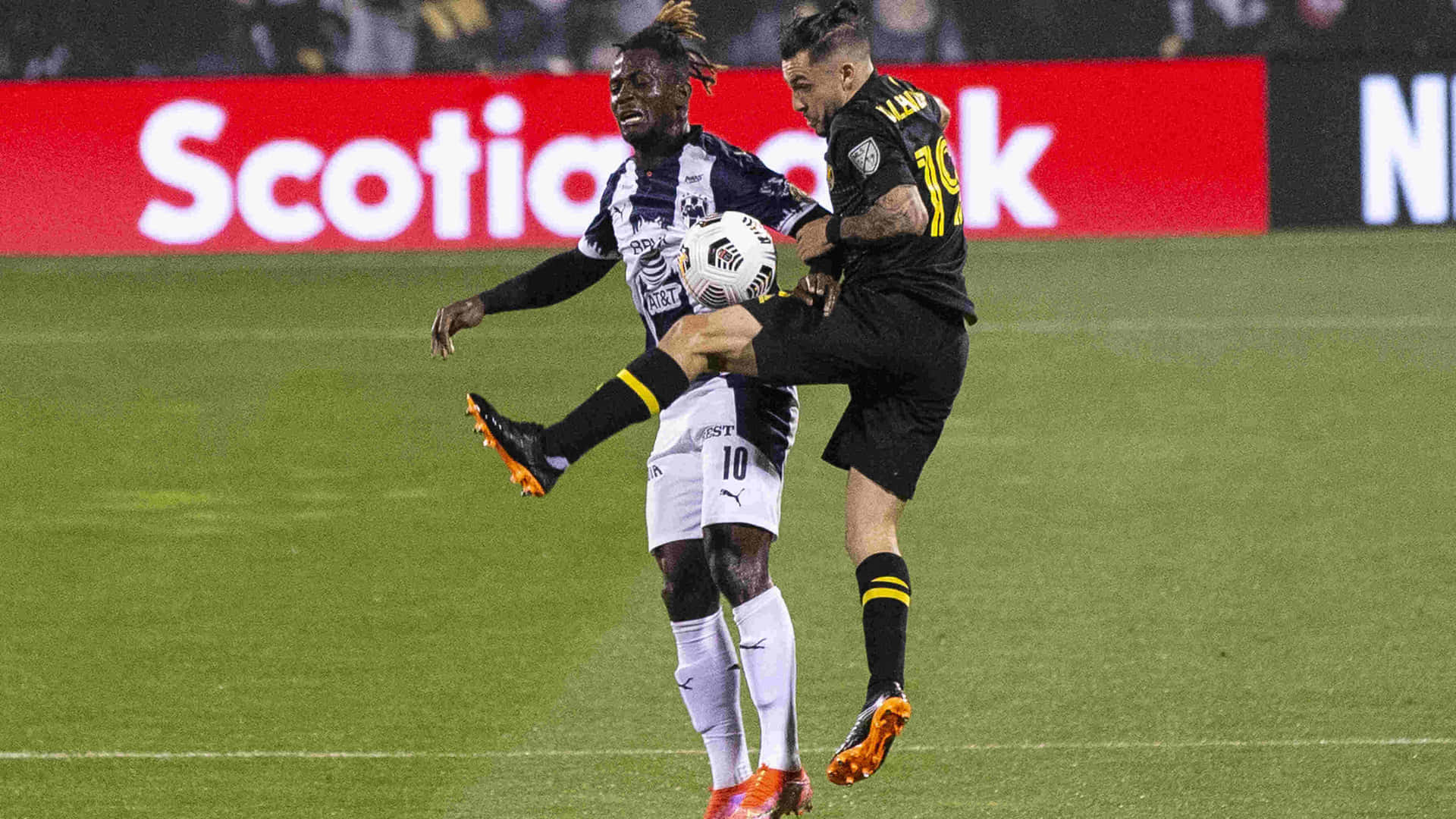 Intense Soccer Match Challenge Background