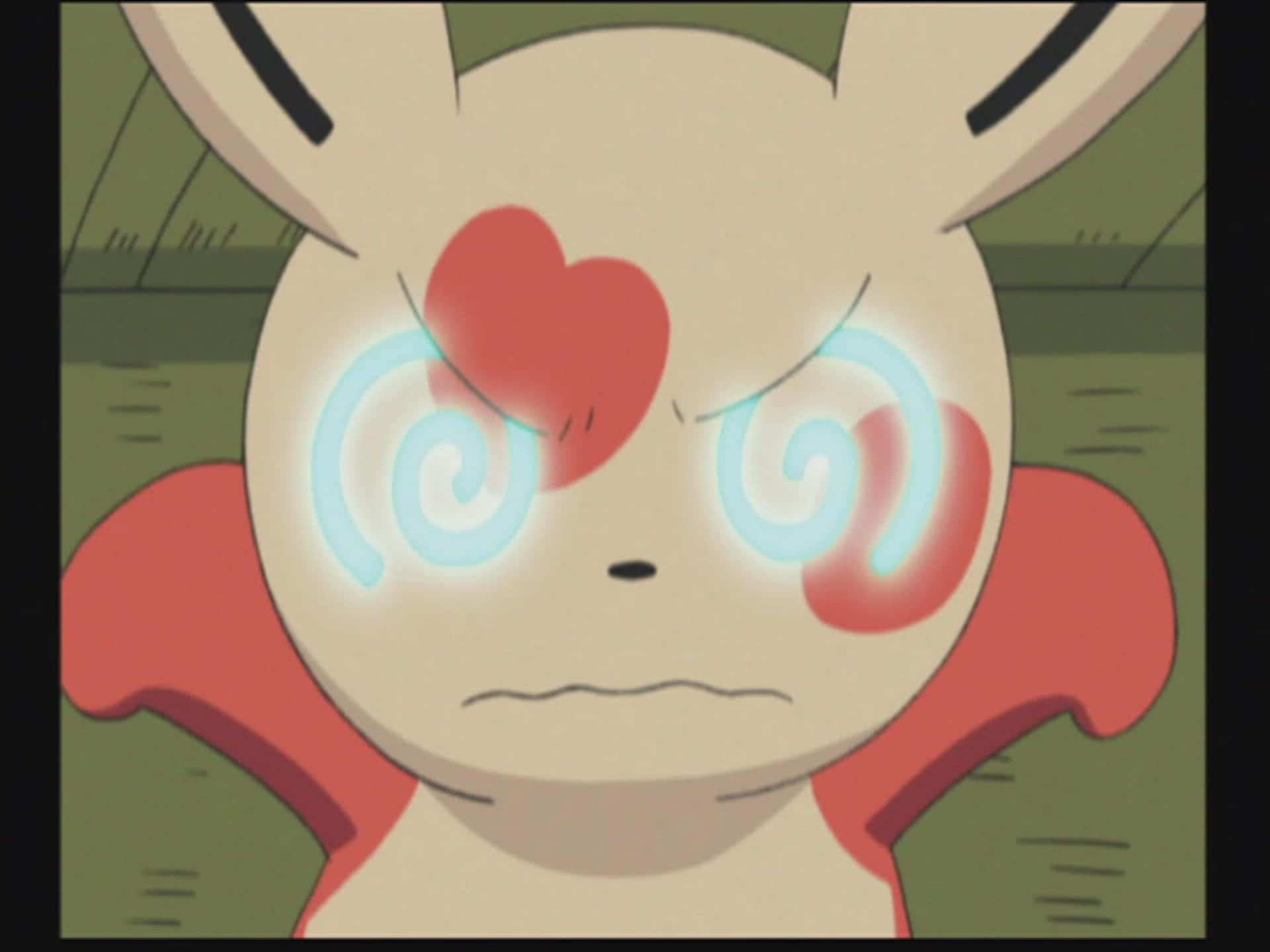 Intense Spinda - Pokemon With Glowing Eyes Background