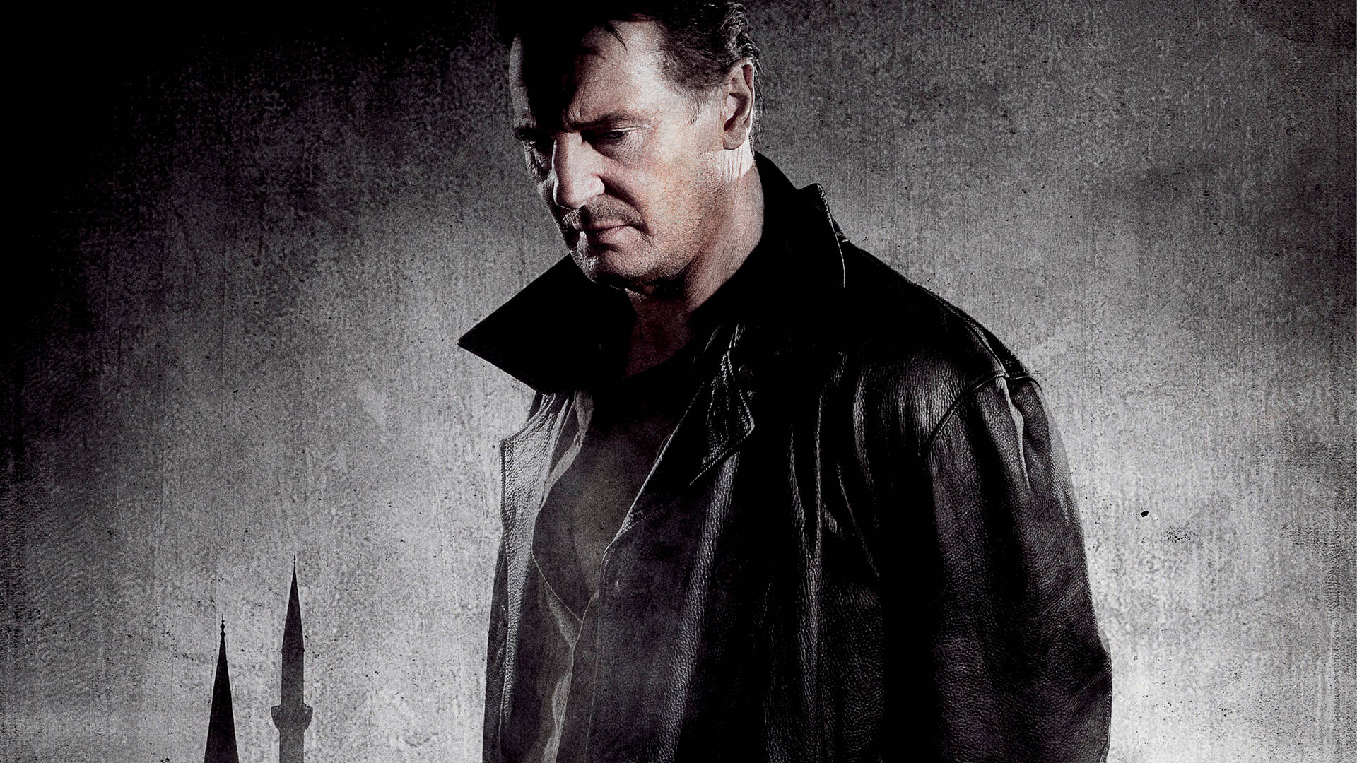 Intense Stare Of Liam Neeson In Taken 2 Background