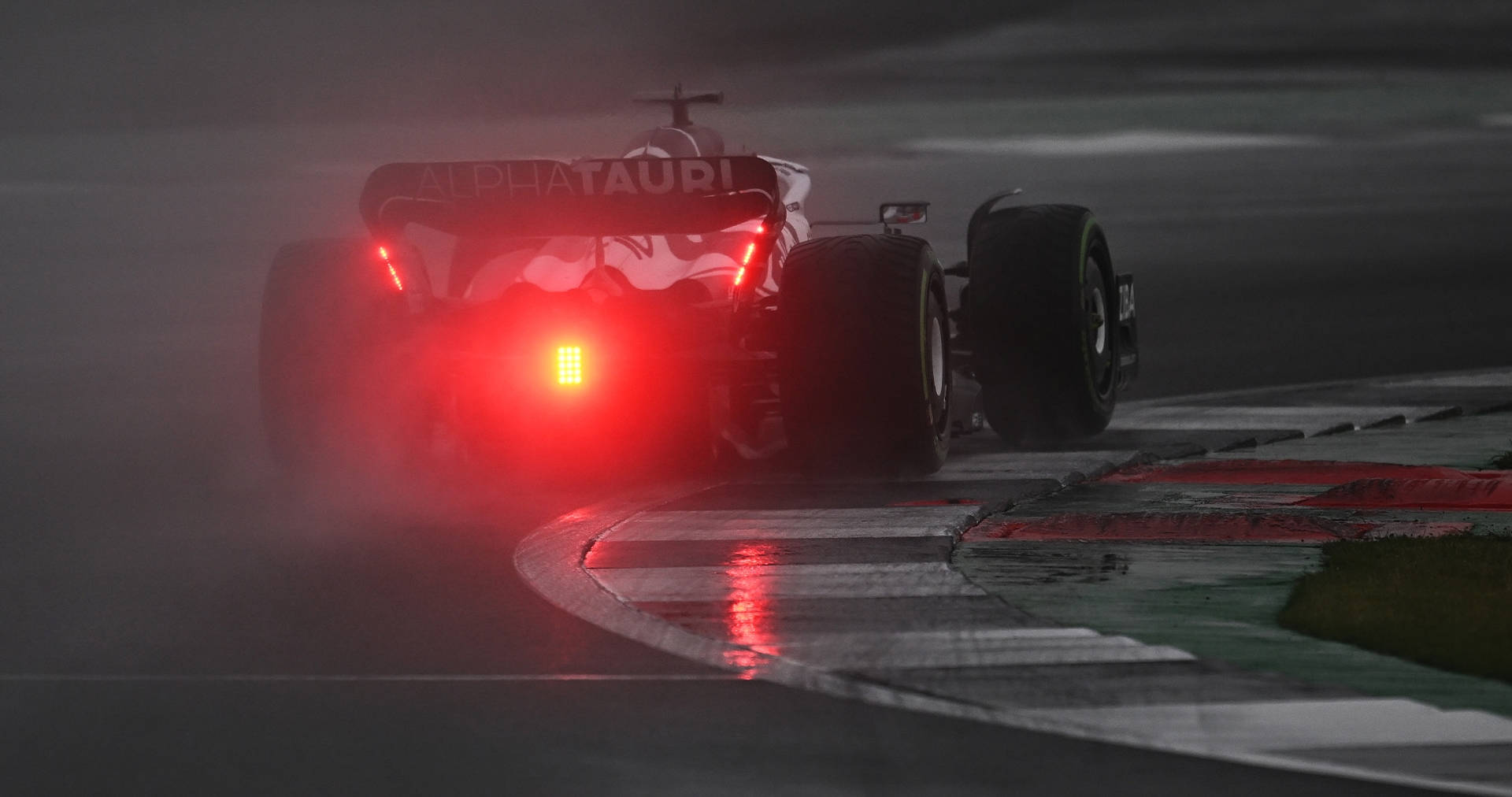 Intense Track Action - Formula 1 Desktop Background