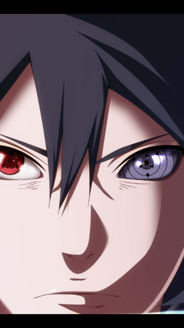 Intensely Focused Sasuke Background