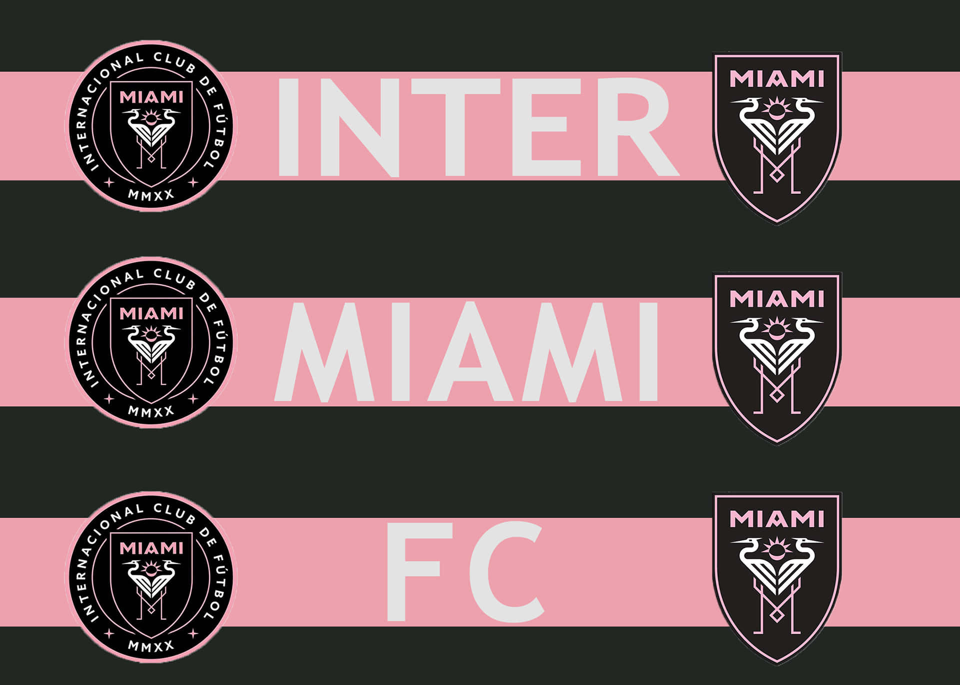 Inter Miami Fc Banner Art Background