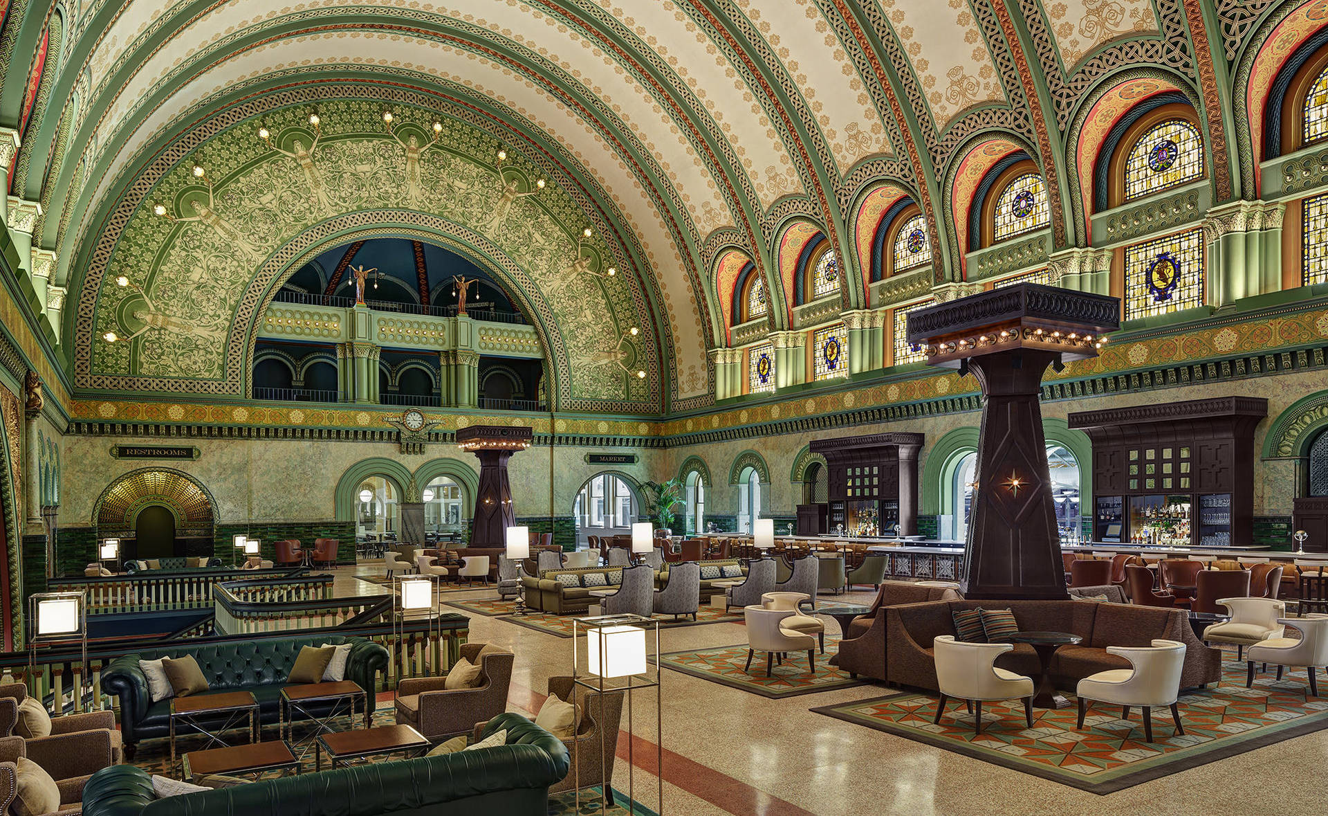 Interior Design Of Union Station Background