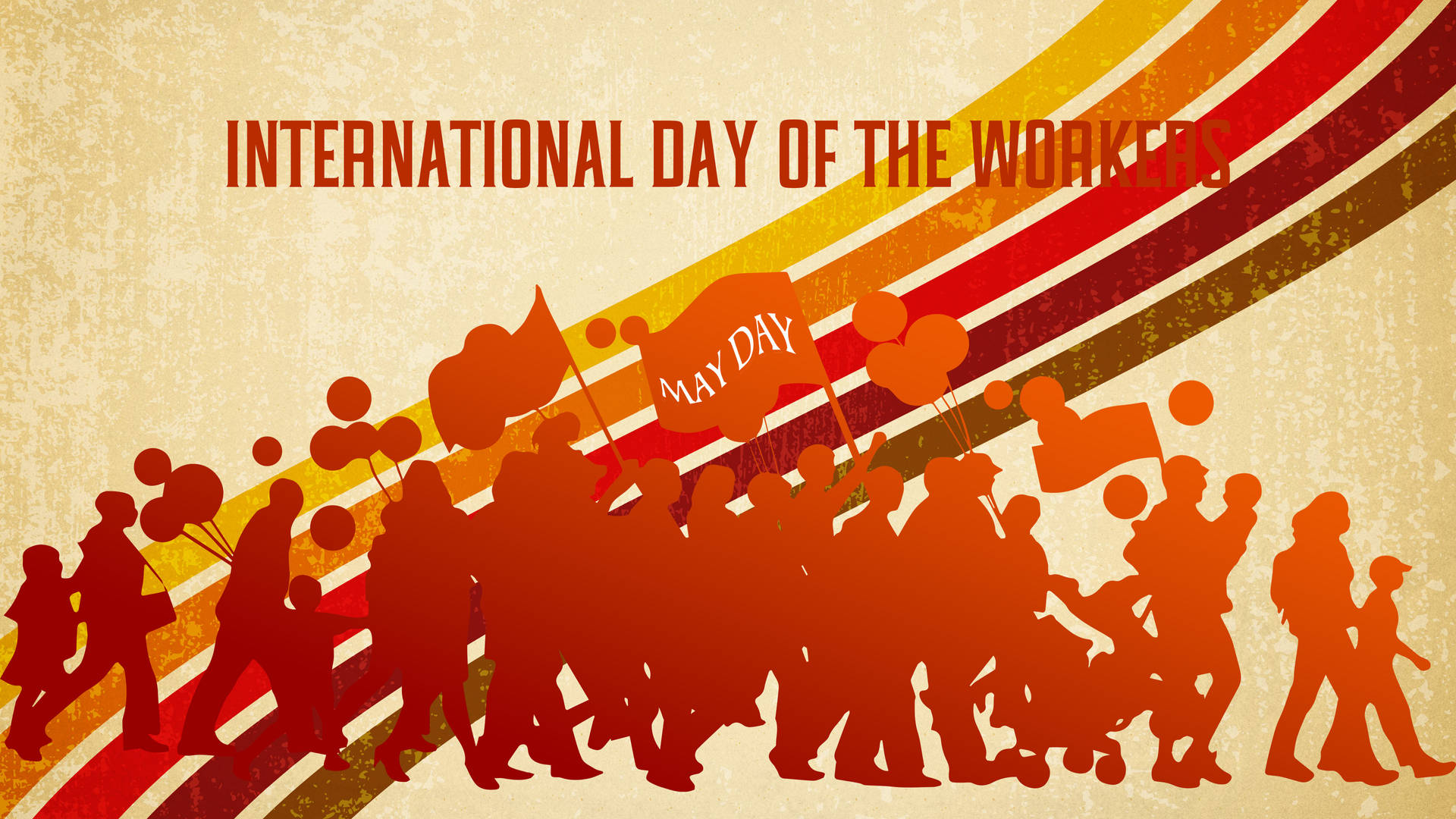 International Workers May Day Background