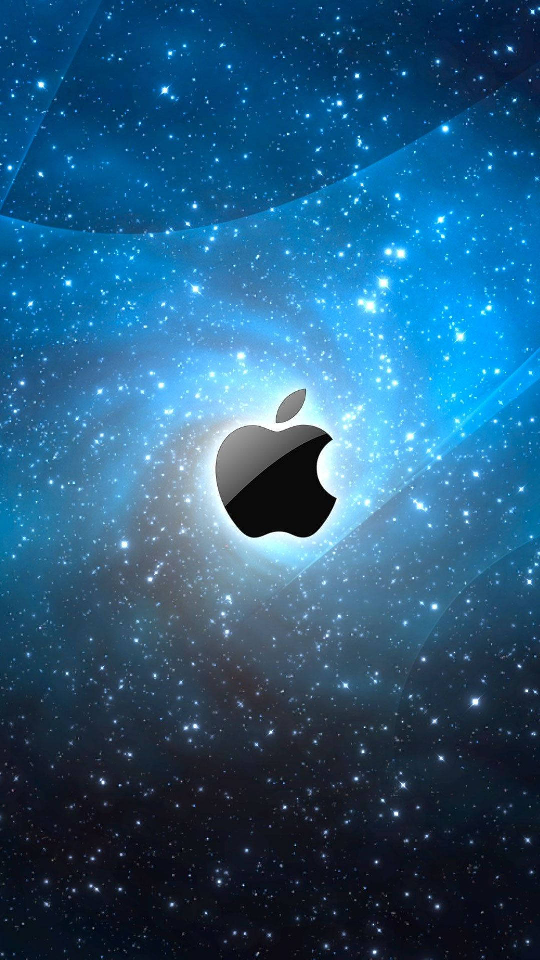 Interstellar 3d Apple Iphone Logo Background