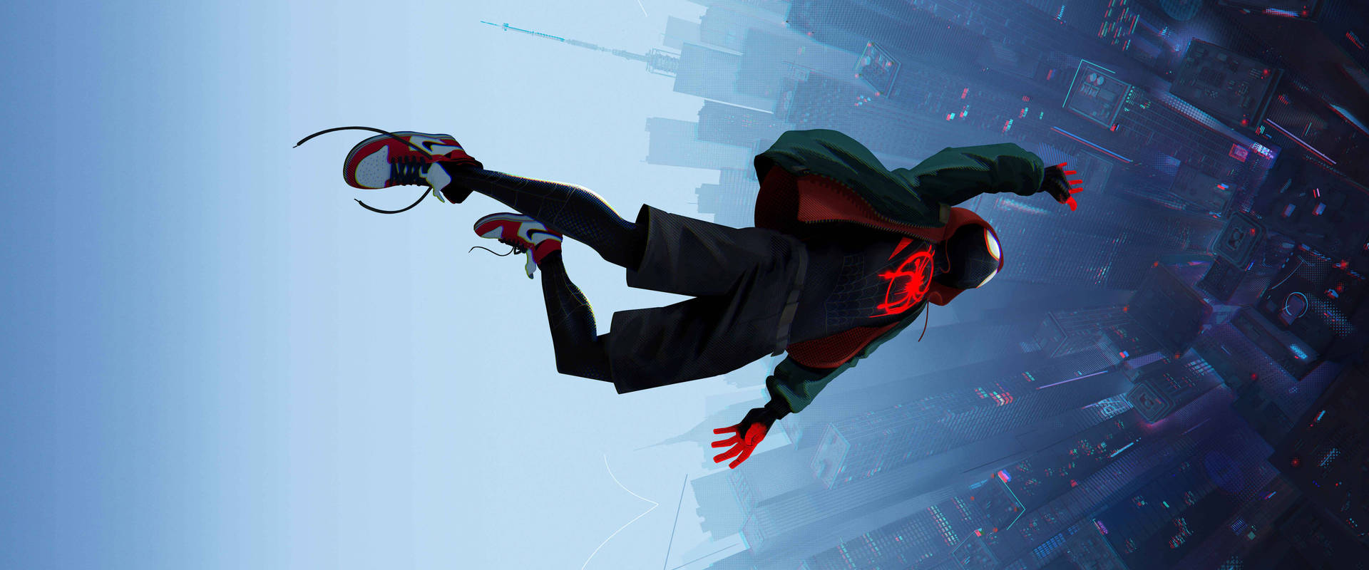 Into The Spider Verse 7680 X 3200 Background