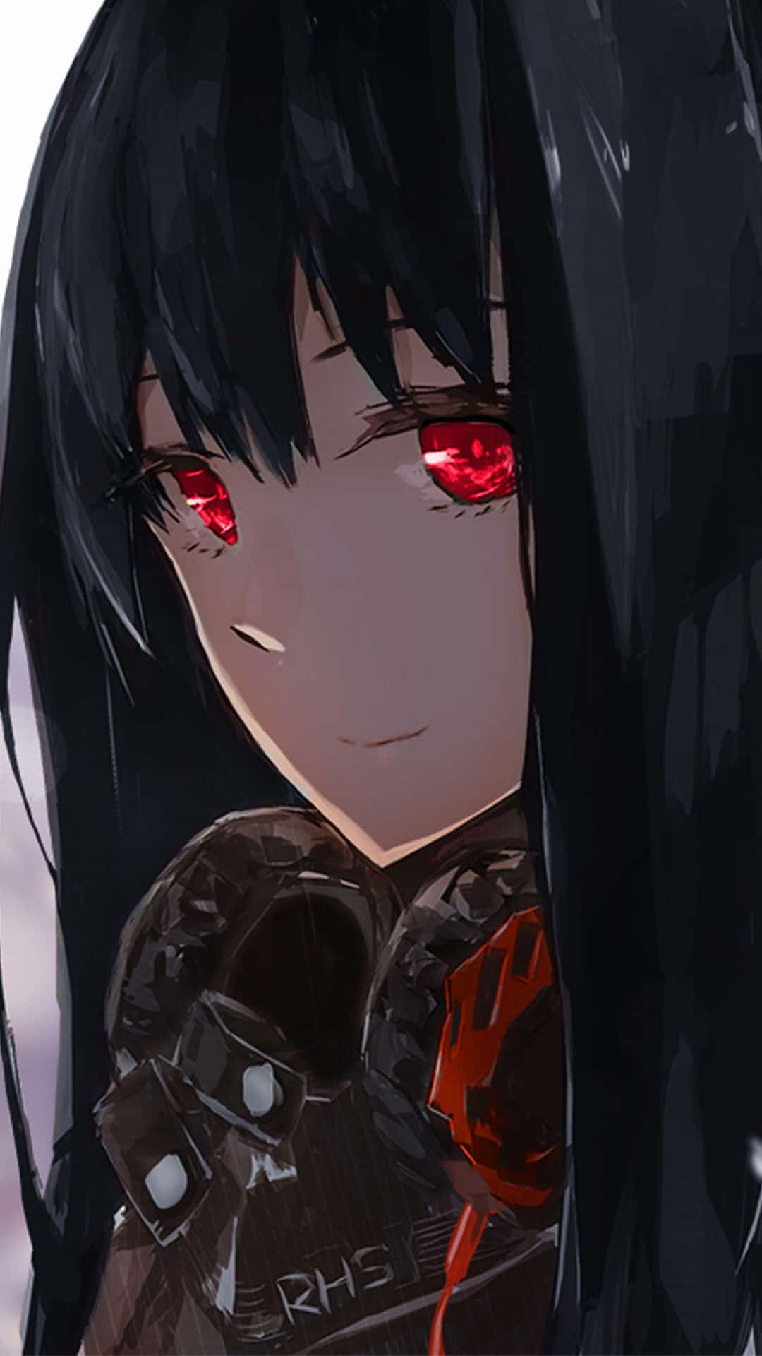 Intoxicating Psycho Anime Girl Background