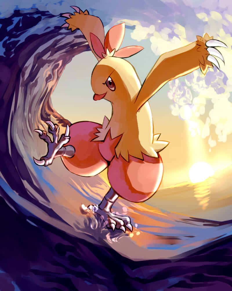 Intrepid Combusken Riding The Waves