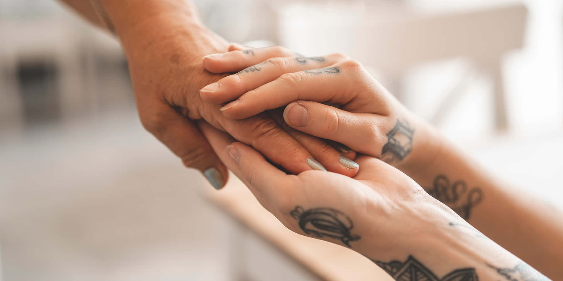 Intricate Black Hand Tattoo Artistry