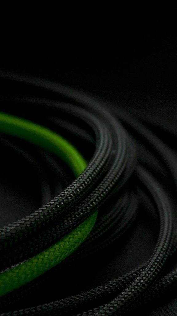 Intricate Black Ropes In High Quality Background