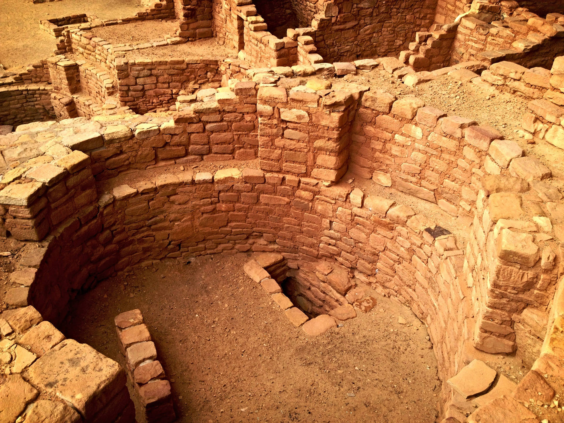 Intricate Brickwork Of Mesa Verde Ancients