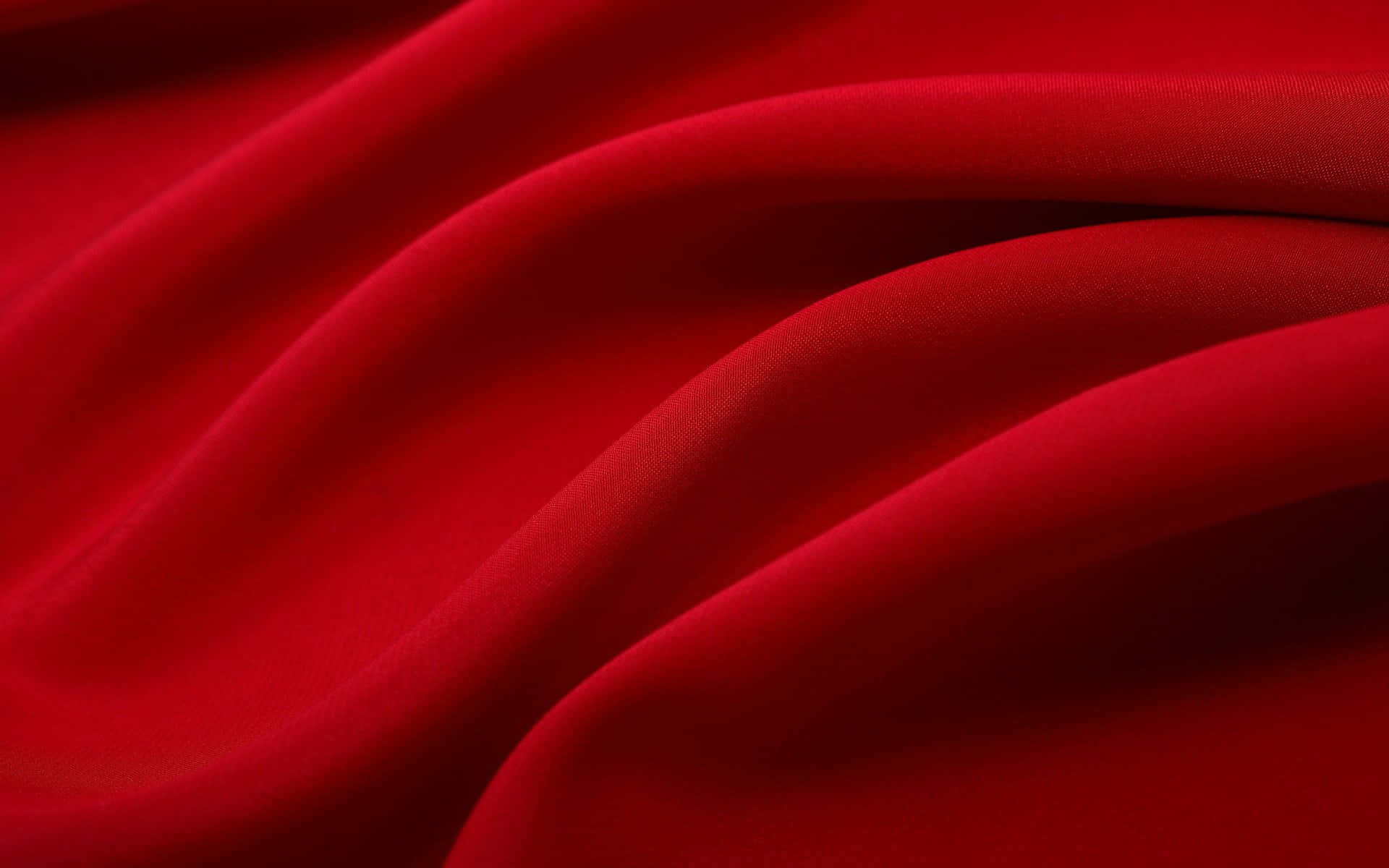 Intricate Detail Of Thick Red Fabric Texture Background