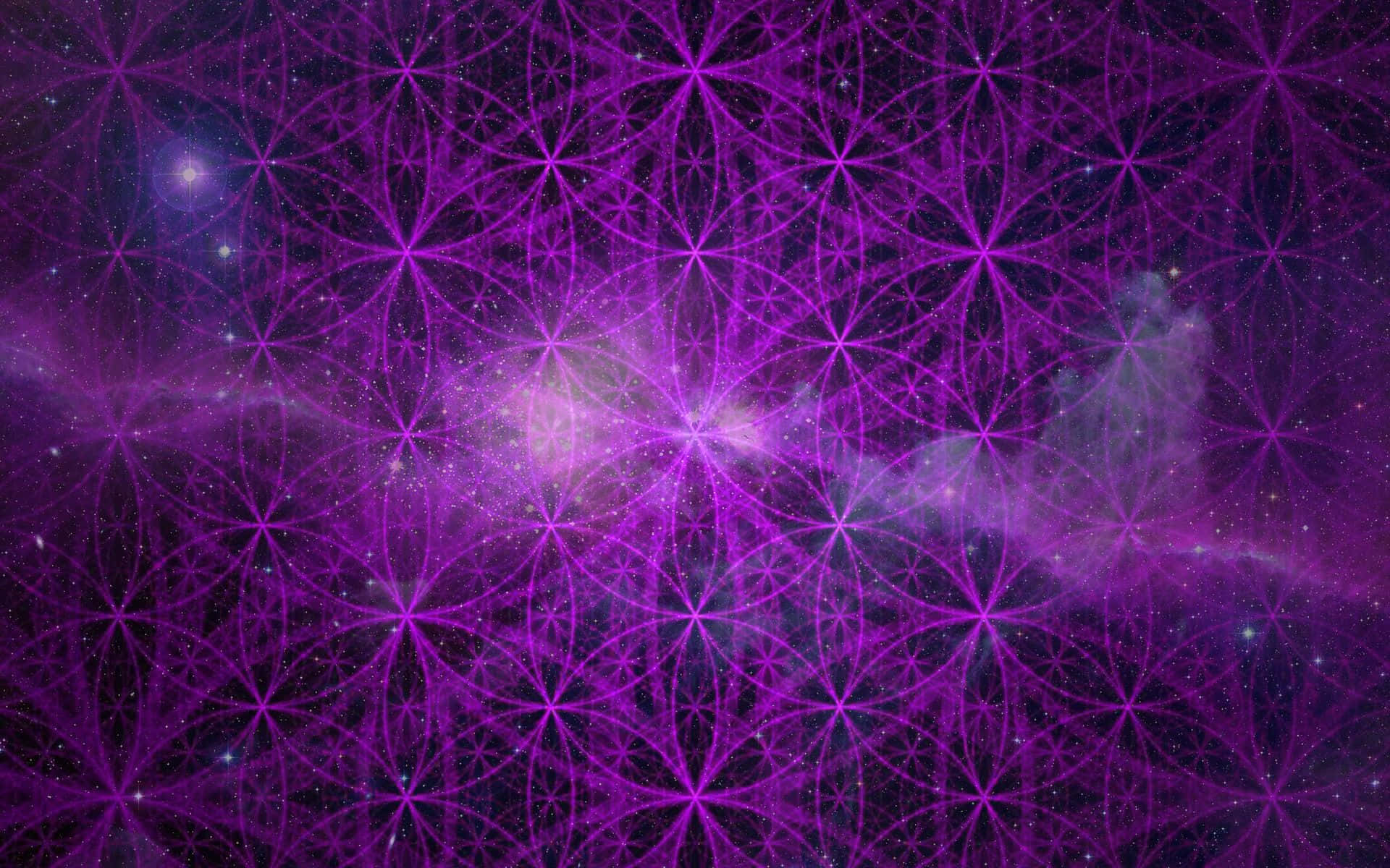 Intricate Display Of Sacred Geometry Patterns Background