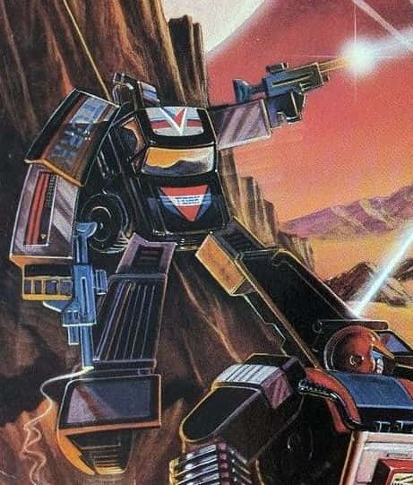 Intricate Drawing Of Challenge Of The Gobots Background