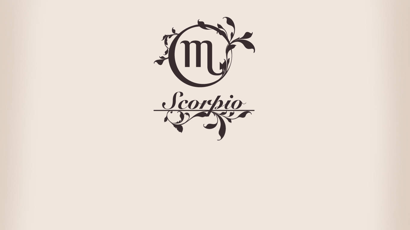 Intricate Scorpio Zodiac Symbol Design