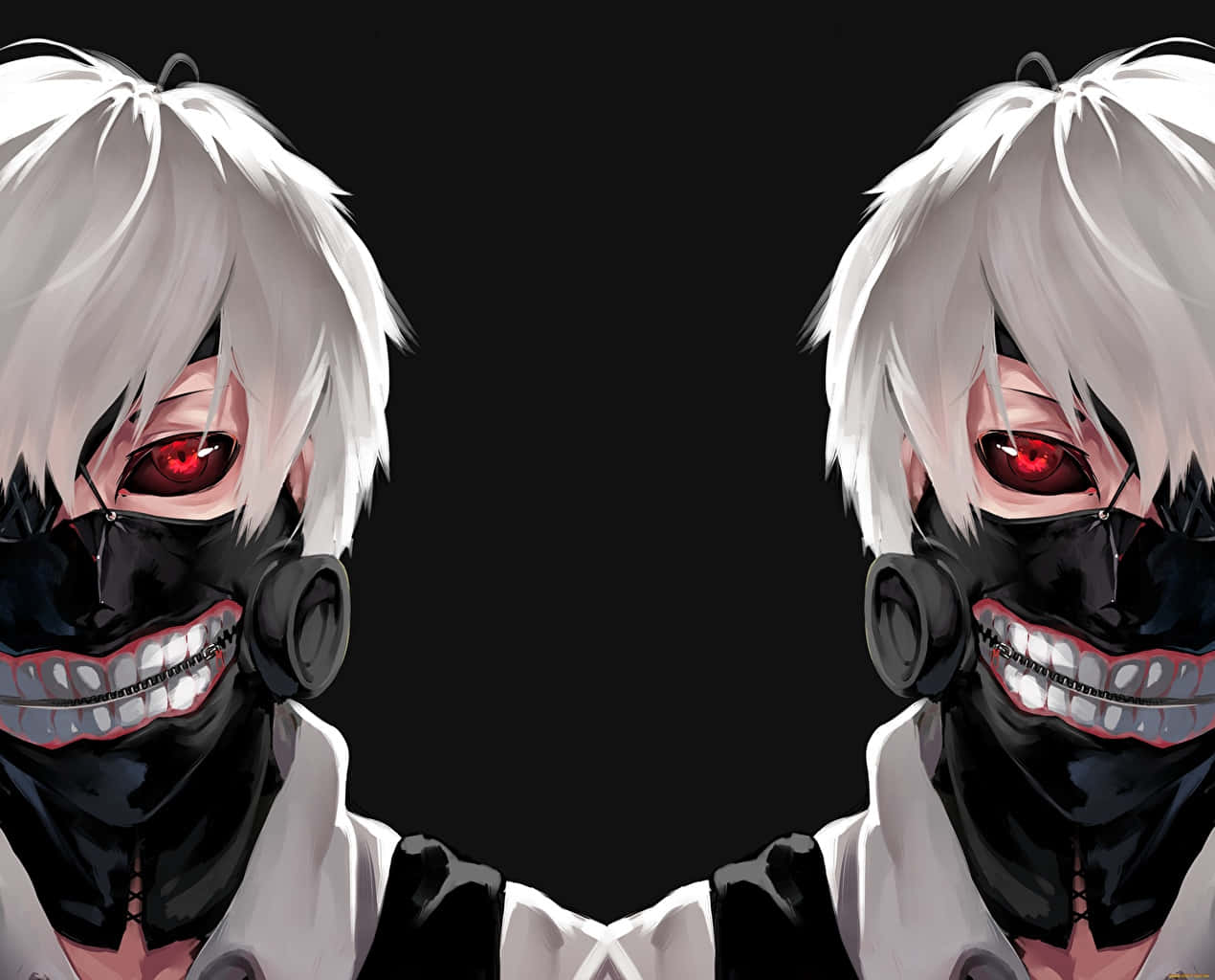 Intricate Tokyo Ghoul Desktop Scene Background