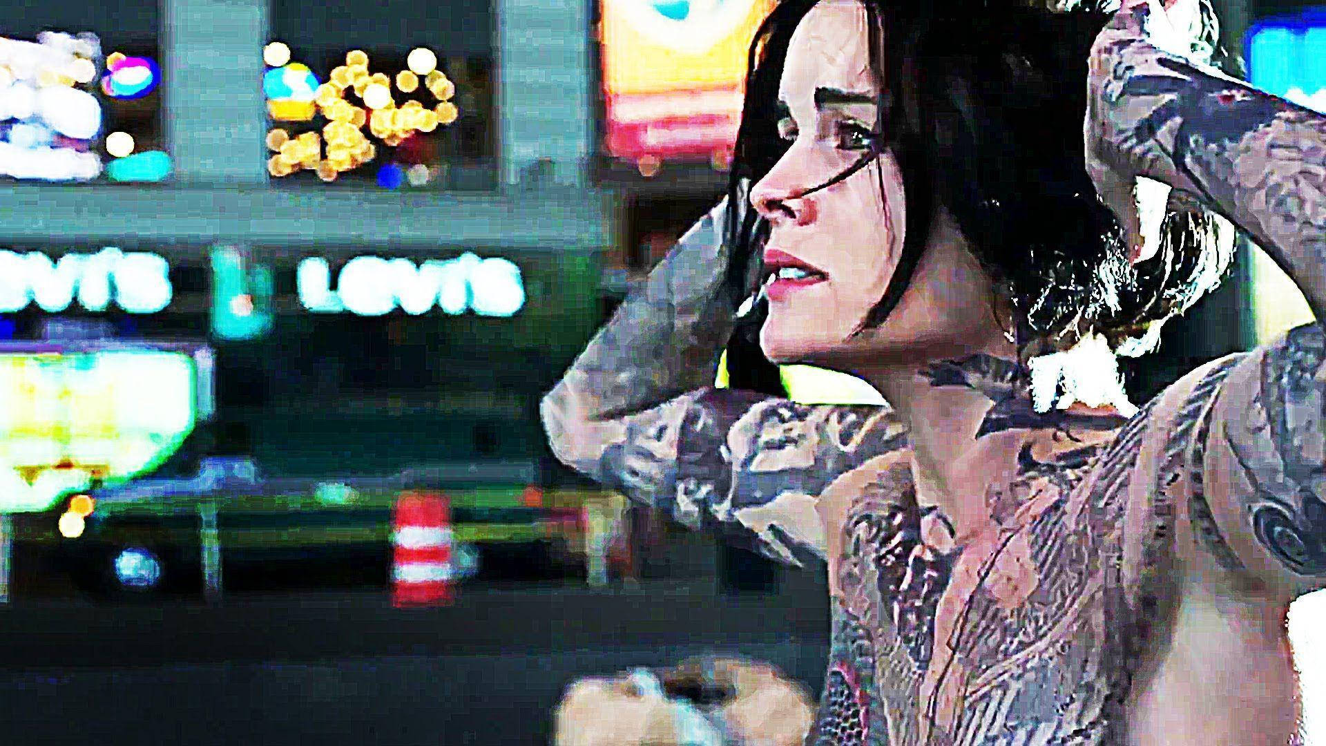 Intrigued Jane Doe From The Blindspot Series Background