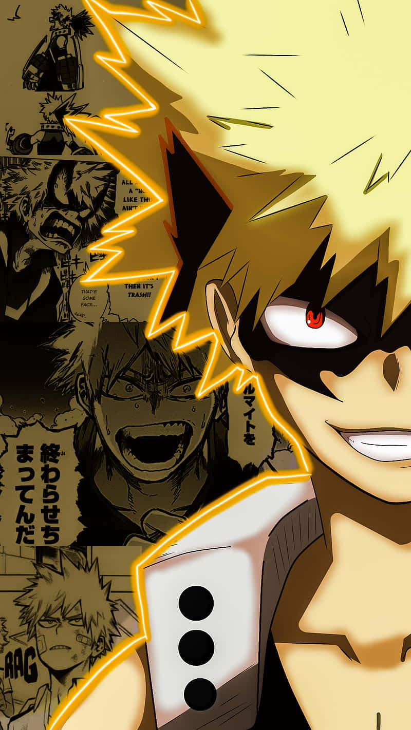 Introducing The Bakugo Phone: The Most Reliable And Powerful Android Phone. Background
