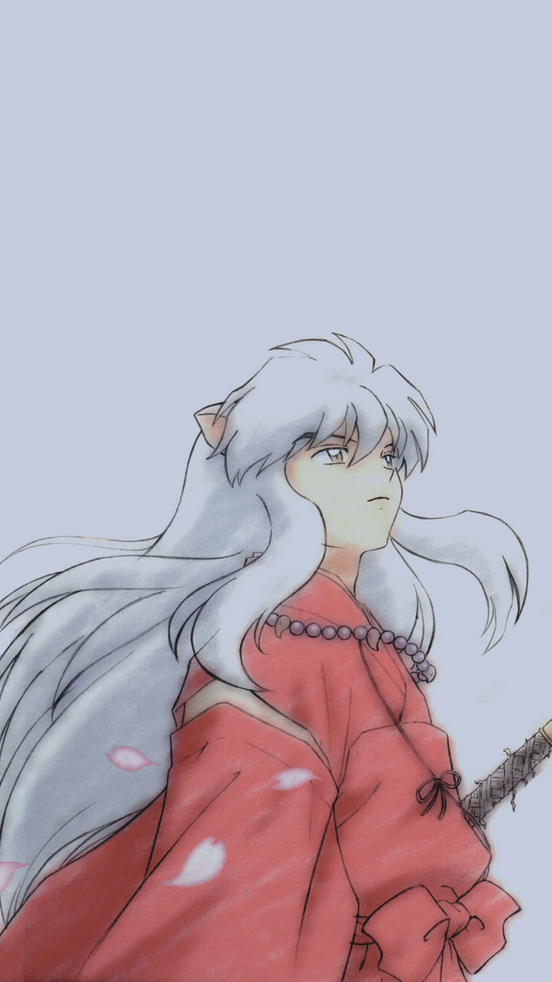 Inuyasha Drawing Phone Background