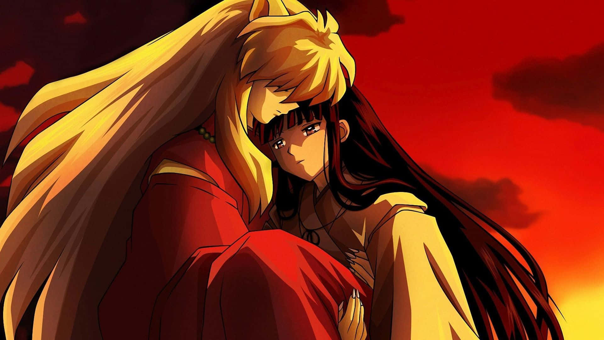 Inuyasha In Action Background